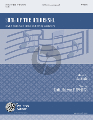 Gjeilo Songs of the Universal SATB[div.]-Piano