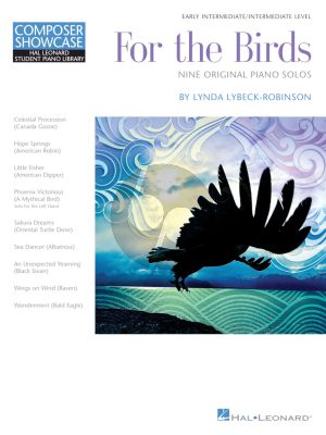 Lybeck Robinson For the Birds Piano 9 Original Pieces for Piano Solo (Early Intermediat to Intermediate Level)