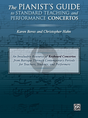 Beres-Hahn The Pianist's Guide to Standard Teaching and Performance Concertos