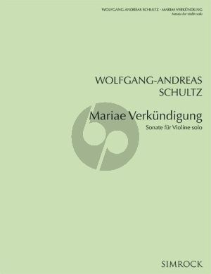 Schulz Mariae Verkündigung (Sonata) Violin solo