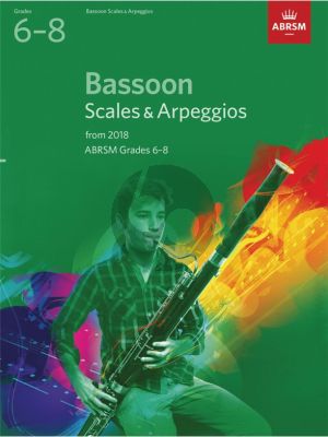 Bassoon Scales & Arpeggios, ABRSM Grades 6-8
