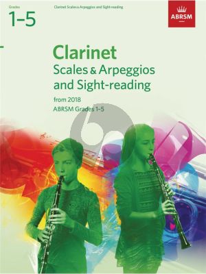 Clarinet Scales & Arpeggios and Sight-Reading, ABRSM Grades 1–5