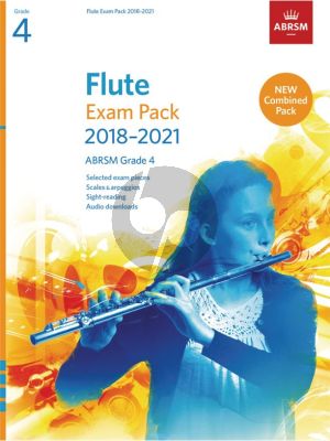 Flute Exam Pack 2018–2021, ABRSM Grade 4 Flute-Piano (Book with Audio online)