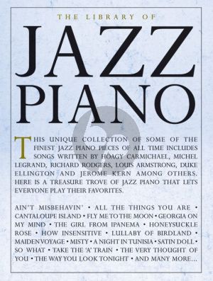 The Library Of Jazz Piano