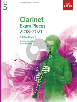 Clarinet Exam Pieces 2018–2021 ABRSM Grade 5 Clarinet-Piano