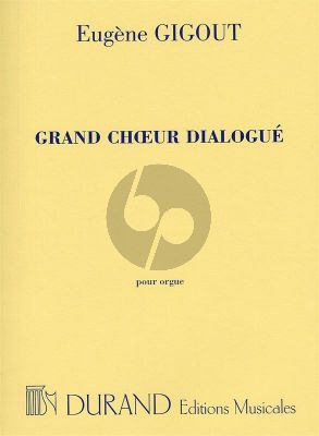Gigout Grand Choeur Dialogué Orgue