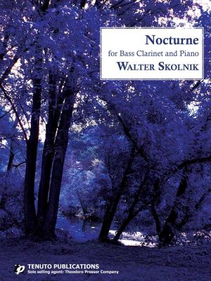Skolnik Nocturne Bass Clarinet-Piano