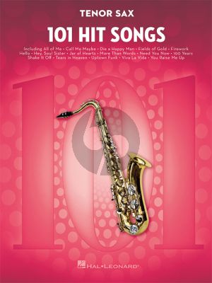 101 Hit Songs for Tenor Sax