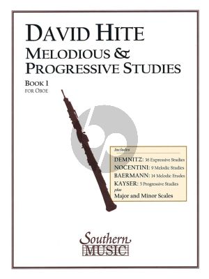 Melodious & Progressive Studies Vol.1 oboe (edited by David Hite)