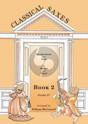 Classical Saxes Book 2 (duets/trios in a flexible ensemble) (Score/Parts) (arr. William McConnell)