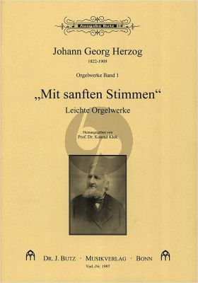 Herzog Orgelwerke Band 1 Mit sanften Stimmen – Leichte Orgelwerke (Ped.) (ed. Konrad Klek)