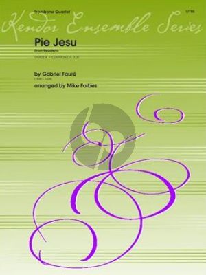 Faure Pie Jesu (from Requiem) 4 Trombones (Score/Parts) (arr. Mike Forbes)