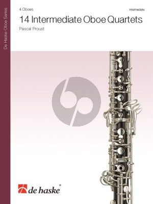 Proust 14 Intermediate Oboe Quartets (Score/Parts)