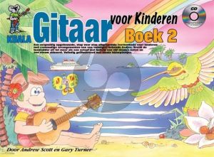 Scott and Turner Gitaar voor Kinderen Boek 2 Boek-CD-DVD