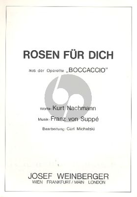 Suppe Rosen fur Dich Es-dur (aus Boccaccio)