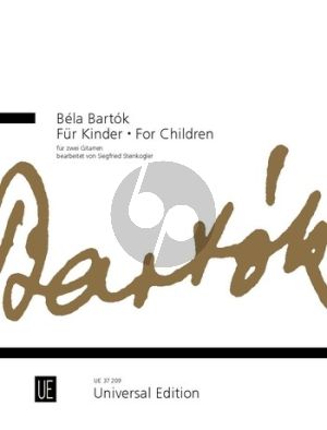 Bartok For Children for two Guitars (transcr. by Siegfried Steinkogler)