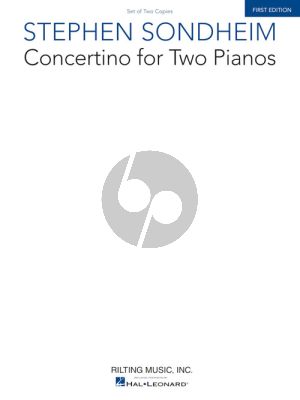 Sondheim Concertino for Two Pianos (set of 2 copies)