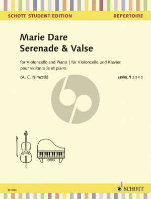 Dare Serenade & Valse Violoncello-Piano