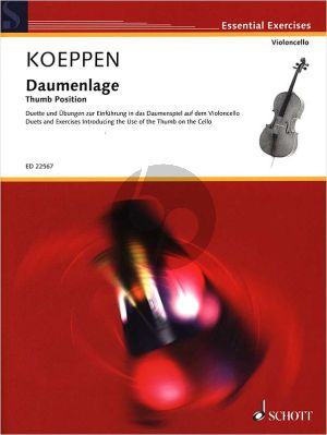 Koeppen Thumb Position (Duets and Exercises Introducing the Use of the Thumb on the Cello)