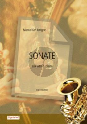 Jonghe Sonate Alto Saxophone-Piano