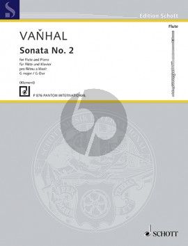 Vanhal Sonate No.2 G-dur Flöte und Klavier (Miroslav Klement)