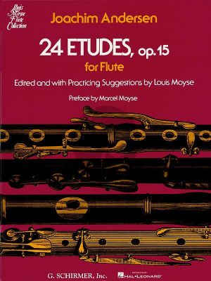 Andersen 24 Etudes Op.15 for Flute (Louis Moyse)