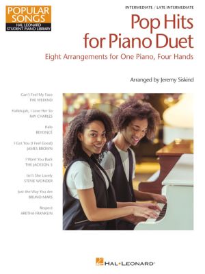 Pop Hits for Piano Duet – Popular Songs Series (arr. Jeremy Siskind)
