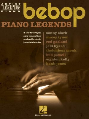 Bebop Piano Legends (Artist Transciptions for Piano)