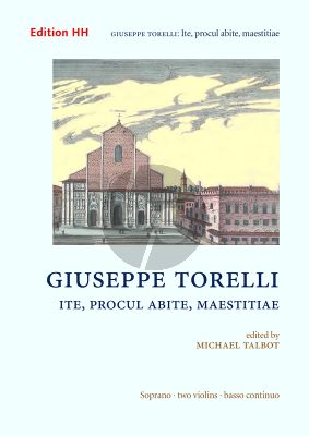 Torelli Ite, procul abite, maestitiae (Motet) Soprano-2 Violins-Bc (Score/Parts) (edited by Michael Talbot)