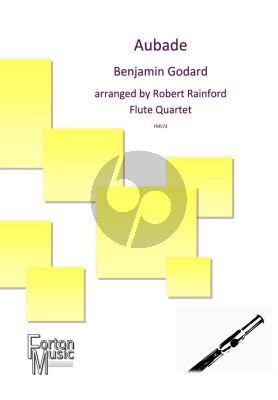 Godard Aubade 2 Flutes-Alto Flute and Bass Flute (Score/Parts) (transcr. by Robert Rainford)