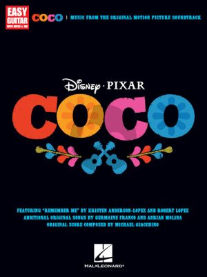 Disney Pixar's Coco Music from the Original Motion Picture Soundtrack Easy Guitar