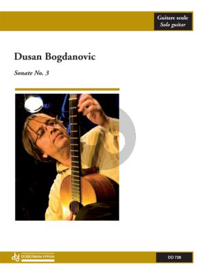 Bogdanovic Sonata No.3 Guitar Solo