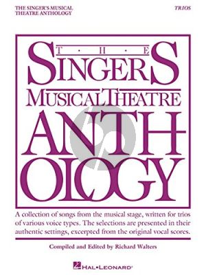 Singer's Musical Theatre Anthology Trios