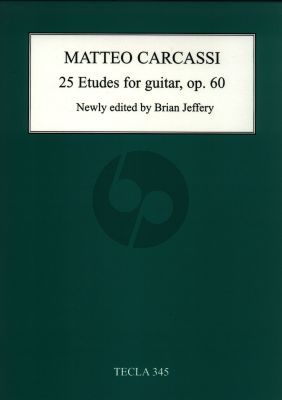 25 Studies Op.60 Guitar