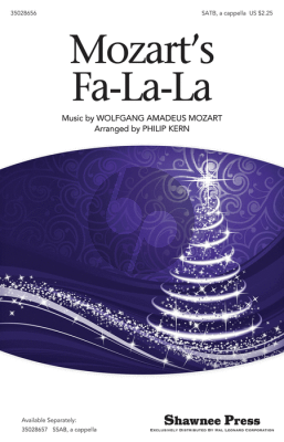 Mozart's Fa-la-la SATB