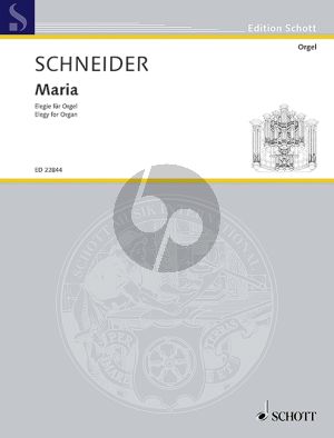 Schneider Maria - Elegy for Organ