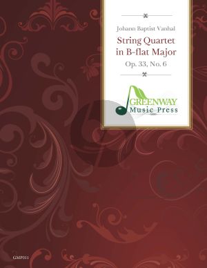 String Quartet B-flat Major Op.33 No.6