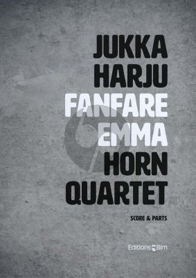 Harju Fanfare Emma Suite 4 Horns (Score/Parts)