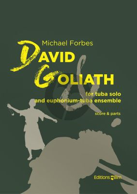 Forbes David & Goliath Tuba solo with Euphonium - Tuba Ensemble (Score/Parts)