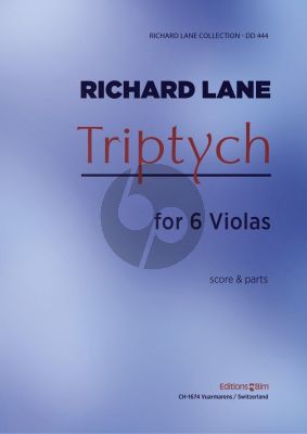 Lane Triptych for 6 Violas (Score/Parts)