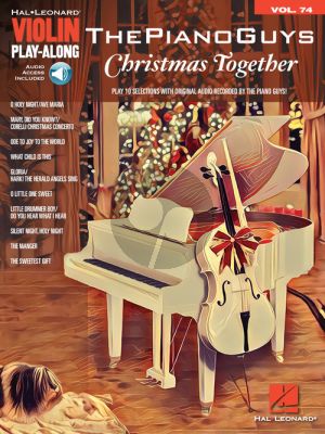 The Piano Guys – Christmas Together (Violin Play-Along Series Vol.74) (Book with Audio online)