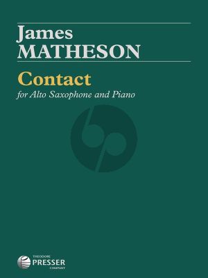 Matheson Contact Alto Saxophone and Piano