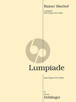 Bischof Lumpiade Solo-Caprice für Violine