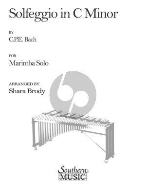 Bach Solfeggio In C-Minor Marimba (arr. Shara Brody)