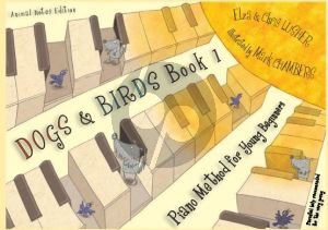 Lusher Dogs & Birds Piano Method 1 (animal notes edition)