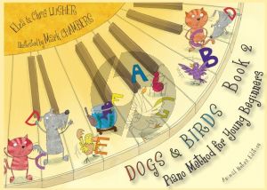 Lusher Dogs & Birds Piano Method 2 (animal notes edition)
