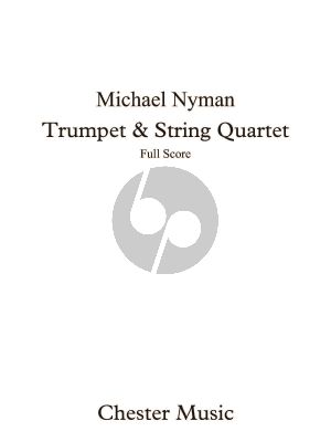 Nyman Trumpet & String Quartet (Score/Parts)