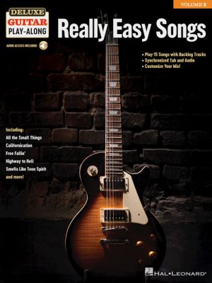 Really Easy Songs Deluxe Guitar Play-Along Volume 2 (Book with Audio online)