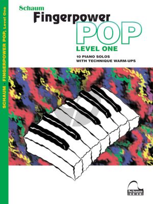 Schaum Fingerpower Pop - Level 1 Piano