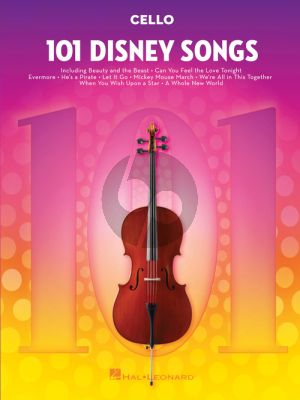 101 Disney Songs for Cello